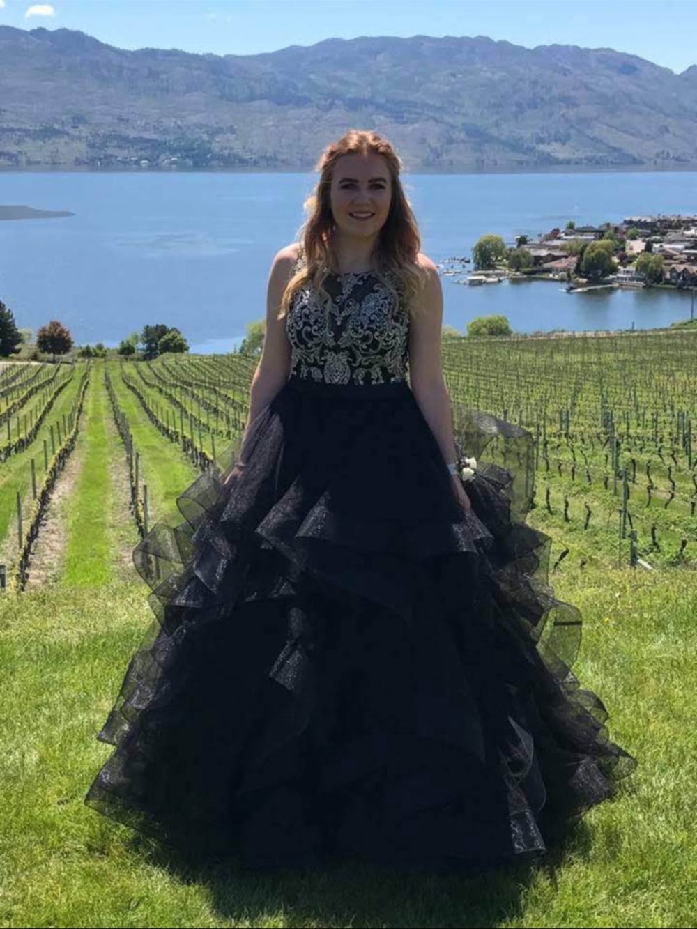 Black prom dress